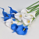Simulation PU mini calla calla small sea taro artificial flower home decoration flower arrangement 8 a bunch of wedding
