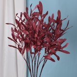 2021wedding decoration leaves and flowers for home table decoration hotel photography props venueArtificial plant olive leaf