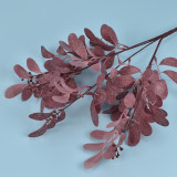 2021 Factory Supply Popular Fashion Wedding Home Diy Decoration Multicolor Simulated Jujube Leaves