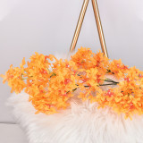Simulated Wenxin Orchid wedding supplies wedding hall ceiling maple leaf silk flower road lead flower arrangement lilac