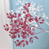 2021 High Quality Wedding Decoration Photography Props  Simulation Star Leaf Grass Artificial Plant Oak Leaves