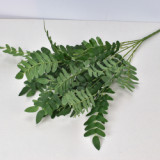 Home decoration 5 Robinia pseudoacacia leaves artificial leaf bouquet factory wholesale