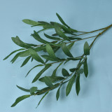 2021wedding decoration leaves and flowers for home table decoration hotel photography props venueArtificial plant olive leaf
