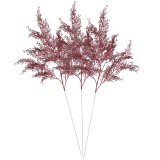 2021Wedding ceiling decoration flower arrangement simulation rime Albizzia plastic straw wheat ear