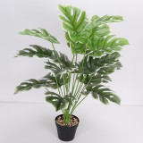 Simulation artificial green plant turtle leaf Nordic style creative simulation green plant potted ornaments decorative crafts