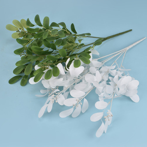 2021 Factory Supply Popular Fashion Wedding Home Diy Decoration Multicolor Simulated Jujube Leaves
