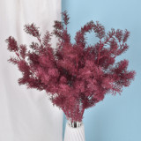 Wedding fishing vanilla mist ceiling Flower Art Hotel auditorium banquet layout stage landscaping props simulation flower