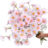 Simulated Dutch chrysanthemum European style sunflower wedding road floral arrangement home decoration stage set silk flowers