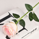 Sell multi color silk material rose real touch silk bulk artificial flower wedding home decoration manufacturers wholesale