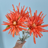 New Arrival Fashion Home Decor Cheap Simulated Crabbit Chrysanthemum Decorative Artificial Flower