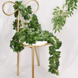 2021Simulation plants Boston ivy leaf grape leaves green leaves green plant often scrub cane rattan