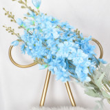 wedding decorative flowers Imperial Larkspur Blend flower long stems Artificial Delphinium