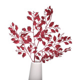 2021 High Quality Wedding Decoration Photography Props  Simulation Star Leaf Grass Artificial Plant Oak Leaves