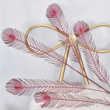 Five - prong peacock tail wedding grass road lead home decoration artificial flowers