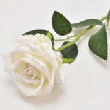 Artificial Flowers Suppliers 2021 High Quality Simulation Artificial Plants Simulated  For Home Decoration Flannel rose