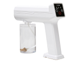 DJ9528 Rechargeable Sanitizer Alcohol Spray Blue Light Mini Disinfection Steam Nano Spray Gun Machine