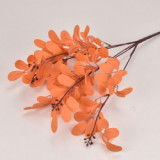 Simulated 5 forked jujube leaf wedding silk flower willow leaf wedding layout false flower olive branch with green leaf planting