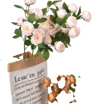 Six exquisite peony wedding simulation flower wedding hall road flower arrangement home furnishings photography props