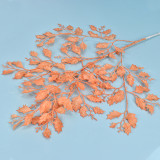 2021 High Quality Wedding Decoration Photography Props  Simulation Star Leaf Grass Artificial Plant Oak Leaves