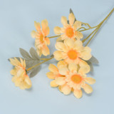 2021 For Wedding Decoration Modern Home Decoration Artificial Flowers Suppliers Simulated 6 Heads Gerbera