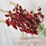 wedding decorative flowers Imperial Larkspur Blend flower long stems Artificial Delphinium