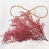 New wedding simulation fog grass wedding ceiling decoration flower photography props
