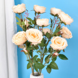 Hot Selling Flower Centerpieces For Wedding Decoration Artificial Decorative Flowers Simulated Small Rose