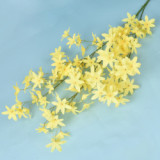 2021Factory Supply High Quality Artificial Flower Arrangements Simulated Oncidium For Home Wedding Decoration