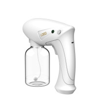 Manufacturer Wholesale Atomization Fogger Machine 300ml Blue Light Steam Sanitizer Disinfection Nanos Steam Spray Gun
