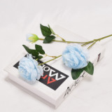 Simulation 3 foreign peony silk flower wedding decoration props photography photo ornaments manufacturers wholesale