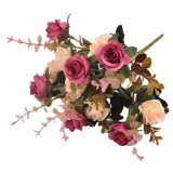 2021 manufacturers direct wholesale home decoration Simulated artificial flower 21 diamond rose