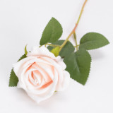 2021wholesale Wedding home decoration artificial flower bride holding flowers single acacia velvet rose