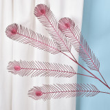 High Quality  Restaurant Decoration Flower Decoration Gift Peacock Tail Exquisite Flower Decoration Artificial