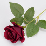 2021 new velvet artificial flower rose home decoration simulation flower wedding flannelette rose manufacturers wholesale