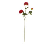 Artificial wholesale wedding flower decoration high quality plant peony rayon bouquet red peony