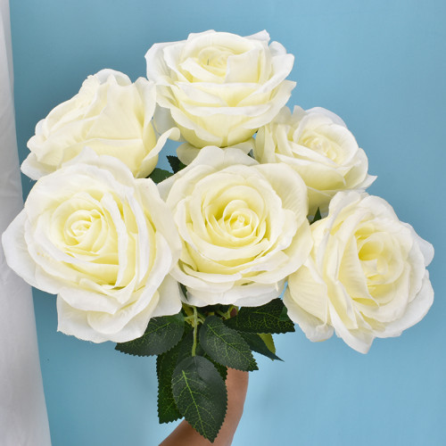 High Quality Silk Cloth Artificial Real Touch Rose Flowers For Wedding  Bouquet Outdoor Artificial Flower Rose