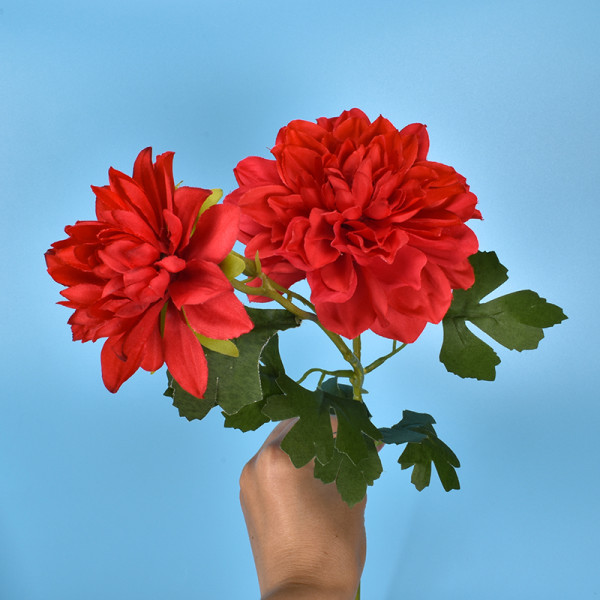 2021 Factory Whosale Molticolor Flower Home Decoration Artificial Flower Simulated Dahlia