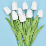 Factory Direct Sales Artificial Decorative Flowers Multicolor Flowers Decoration Simulated Tulip