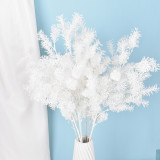 Wedding fishing vanilla mist ceiling Flower Art Hotel auditorium banquet layout stage landscaping props simulation flower