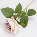 2021wholesale Wedding home decoration artificial flower bride holding flowers single acacia velvet rose