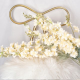 wedding decorative flowers Imperial Larkspur Blend flower long stems Artificial Delphinium