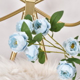 Six exquisite peony wedding simulation flower wedding hall road flower arrangement home furnishings photography props