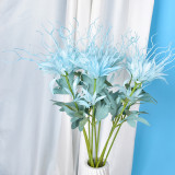 2021 new gold flowers artificial home decoration activities with simulation epiphyllum decoration