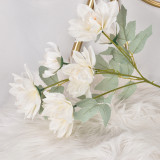 European style  plant peony home table decoration piece artificial bouquet of five-headed peony