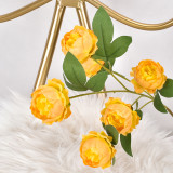 Six exquisite peony wedding simulation flower wedding hall road flower arrangement home furnishings photography props