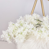 Simulation cherry tree with artificial white wedding props decoration factory wholesale