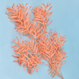 2021 Best Selling Artificial Flowers Decoration Multicolor Simulated Bamboo Leaves For Home Decoration