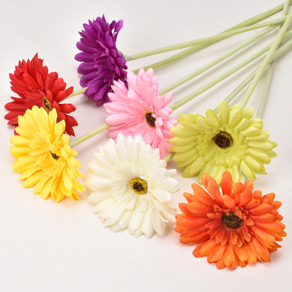 Simulated single support Fulang flower Africa chrysanthemum Persian chrysanthemum rich chrysanthemum project living room garden