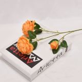 Simulation 3 foreign peony silk flower wedding decoration props photography photo ornaments manufacturers wholesale