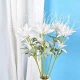 Factory spot wholesale new simulation epiphyllum wedding ceiling flowers lead home decoration silk flower